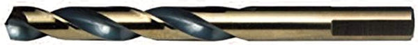 Viking Drill and Tool 87000 Type 250-UB 135 Degree Split Point Magnum Sup Premium Drill Bit (12 Pack), 3/16"
