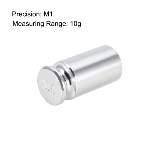 uxcell 10g M1 Calibration Weight, Precision Chrome Plated Steel for Digital Balance Scales