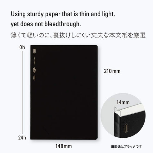 STALOGY 018 Editor's Series Notebook, 365 Days, A5, Blue, One Pack