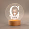 Personalized LED Night Light - Star Cloud Forest Animal Theme with Wooden