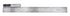 Accusize Industrial Tools M42 8% Cobalt Tialn Roughing End Mill, 1/2'' x 1/2'' x 1-1/4'' Flt Length, 1102-0012