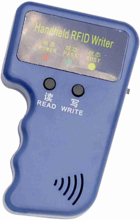 125KHZ 6 Dioche Handheld Card Copier Portable Low Power Consumption Reader Writer Duplicator with Cards Keyfobs