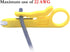 VCE Combo Keystone Punch Down Stand and Mini Wire Stripper Cutter for RJ45/RJ11 Keystone Jack