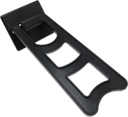 Maxmoral 6PCS 4.64'' Black Plastic Picture Frame Easel Back Stand for Photos and Tabletop Art