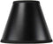 3x6x5 Black Parchment Gold-Lined Chandelier Candle Clip Lampshade - Perfect for chandeliers,