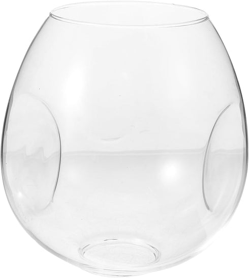 Mikikit Hanging Lamp Shade 6.10X5.90X5.90In Glass Pendant Lamp Shade Decorative Replacement Ceiling
