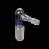 Glass 90 Degree Vacuum/Gas Adapter, Borosilicate Glass Bent Inlet with 14/20 Inner Joint for Lab Supply