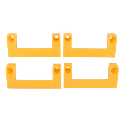 4pcs Garage Organizer Tool Storage, Tape Measure Clip Plastic Holder for Ladder Workbench Electric Tool Organization