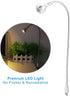 Yosoo Flexible Neck Portable Metal USB LED Lamp Desk Lamp, Premium LED, Material, Reading Light for Home, School