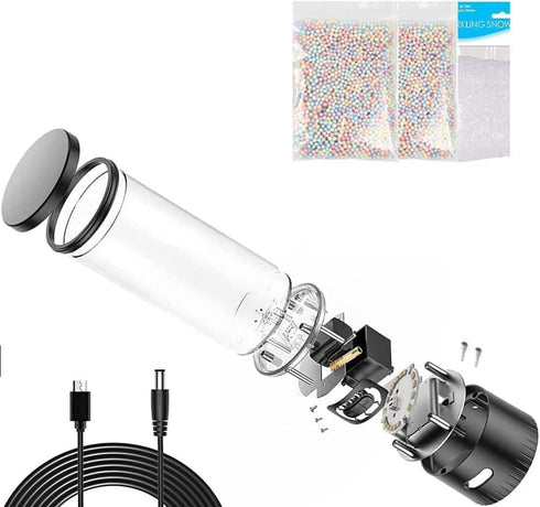 7-Color COLORLIFE Twister Water Vortex Lamp, Unique Changing LED Night Light, Hurricane Lamp, Cool Novelty Gift
