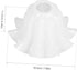 Bulbs Holibanna Blossom Shaped White Plastic Lamp Shade for Elegant Flower Design Replacement for Table and Floor Lamps