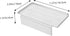 Generic 5pcs Wall Mounted Phone Holder Shelf for Bathroom Easy Installation No Drilling Required Stylish Organizer