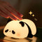 Cute Duck Lamp,Fun Lying Flat Duck Panda Night Light,LED Squishy Animal Novelty