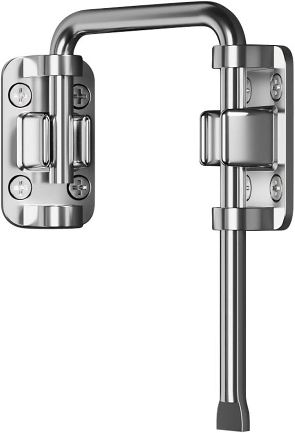 ETEKJOY Patio Sliding Door Loop Lock 2-3/8 Inch U-Shaped Latch Hook Lock