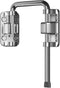 ETEKJOY Patio Sliding Door Loop Lock 2-3/8 Inch U-Shaped Latch Hook Lock