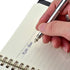 Silver Retractable Mini Pen, Stainless Steel Pocket Tool for Students, Office Staff, and Construction Workers
