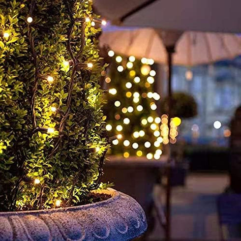 XTF2015 105ft 300 8 LED Christmas String Lights, End to End Plug Modes Christmas Lights UL Certified Outdoor Indoor