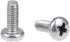 uxcell M4x10mm Machine Screws, Pan Phillips Cross Head Screw, 304 Stainless Steel Fasteners, 20Pcs