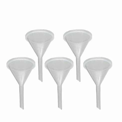 Funnel Polypropylene Plastic 60mm Diameter, 5-Pack