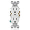 Leviton T5320-WMP 15 Amp 125V Tamper Resistant Duplex Receptacle, White, 10 Count