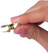 JAM PAPER Metal Bulldog Clips, Small, 22mm, Gold, 25/Pack
