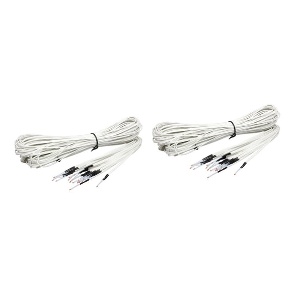 Mobestech 2sets Ntc3950 Thermistor Kit for 3D Printer Heated Bed Extruder PTFE
