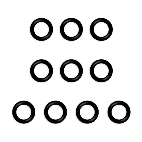 Othmro 10pcs Nitrile Rubber O-Rings, 5mm Wire Dia, 34mm OD for Oil or Air Sealing, Professional Plumbing, Black