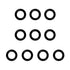 Othmro 10pcs Nitrile Rubber O-Rings, 5mm Wire Dia, 34mm OD for Oil or Air Sealing, Professional Plumbing, Black