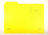Kokuyo Individual Folder 1/3 Cut A4, Yellow, 6 Books Pack A4-3FS-Y