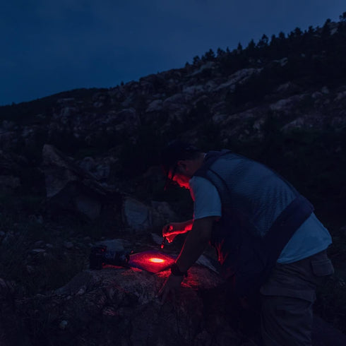 M6-RD Weltool Red LED Dark Adaptation Penlight for Pilots Viewing Navigation Maps, HGN Tests, SFST and ARIDE to DRE