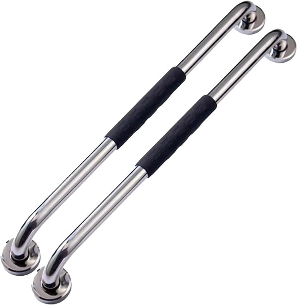 NGEWFGH 2 Pack Shower Grab Bar, Wall Mounted Safety Hand Railing Stainless Steel