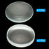 PATIKIL 0.4" (10mm) Focal Length Double Convex and Concave Lens Set for Physics Experiment Classroom, Clear