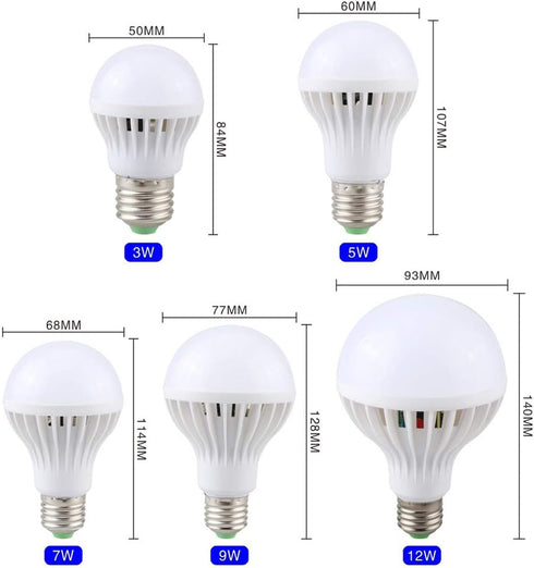heaven2017 Bulb Bulb 5W Motion Sensor Light Super Bright Smart LED Sound Sensor Light