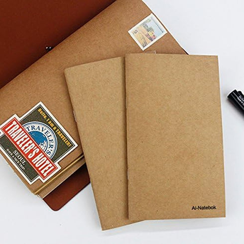 Dot Grid Notebook/Journal Inserts - Refill for Travelers Notebook by ai-natebok, Set of 3