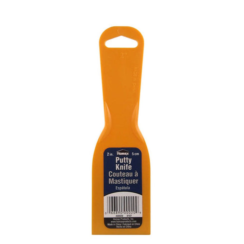 Homax Putty Knife, Yellow, 2", Drywall Knife