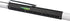 DUNBONG 6-in-1 Metal Multi Tool Pen - Stylus, Screwdriver, Ballpoint Pen, Level, Ruler, 1-Count (Black)