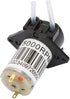 Walfront 6V Miniature Silent Peristaltic Pump, Titration DC Self-Priming Dosing Pump 0.1-100 ml/min (Flat Black)