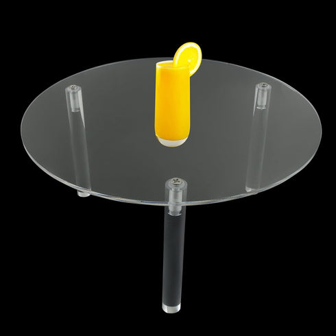 Wawory 2pcs 7.87 Inch Drink Dispenser Stand, Clear Acrylic Stands, Water Acrylic Holder for Parties and Events, Fit Max