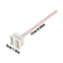 WRP-100 5.9" S-type Platinum Rhodium Thermocouple Temperature Sensor Probe 99 Corundum Porcelain Tube 0~1300? for Air Conditioning Indoor Canopy Medicine