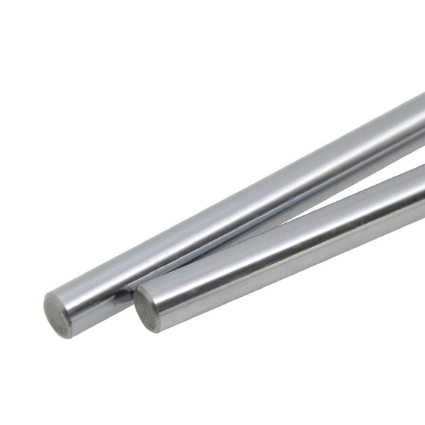 2PCs 8mm x 300mm Case Hardened Chrome Plated Linear Motion Rod Shaft Guide - Metric h8 Tolerance