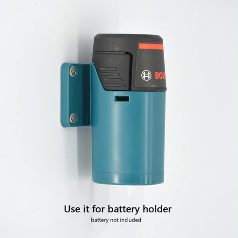 Power Wheels Adapter for Bosch 10.8V 12V Battery Holder Wall Mount, Power Connector for DIY