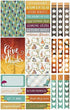 Paper House Productions STPL-0016 Autumn Woods Weekly Kit Planner Stickers, 3-Pack