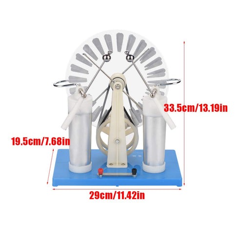 YWBL-WH Science Education Static Machine Physics Experiment Electrostatic Induction Electricity Generator