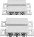 2 Sets NO&NC Magnetic Switch Door Contact Sensor, Surface Mounted