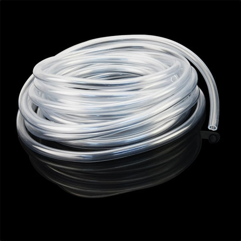 25-Feet Clear Vinyl Tubing, Flexible PVC Food Grade for Home Brewing, Beer Line, Aquaponics (1/4" I.D x 3/8" O.D).