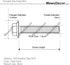 Flanged Hex Head Bolts M6-1.0 x 20mm, 25 PCS, Stainless Steel 18-8 (304), Plain Finish