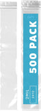 GPI POLY GPI - 2" x 12" Long Zip Bags, 500 Count, 2 Mil,