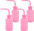 4 Packs Tattoo Wash Bottle Water Squirt Squeeze Diffuser Bottles (Pink, 150ml)