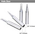 Yakamoz 17Pcs 900M Soldering Iron Tips Replacement Kit for Hakko, Radio Shack, TENMA, Aoyue