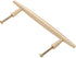 Brass Cabinet Pulls Centers Solid Drawer Handles for Wardrobes Cabinets Bedside Tables